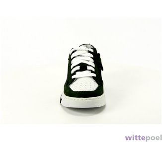 Trackstyle sneaker Huub Hero 168 groen - voorkant - bij Wittepoel