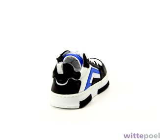 Trackstyle sneaker Huub Hero 189 zwart - achterkant rechts - bij Wittepoel