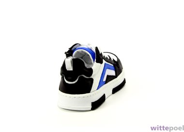 Trackstyle sneaker Huub Hero 189 zwart - achterkant rechts - bij Wittepoel
