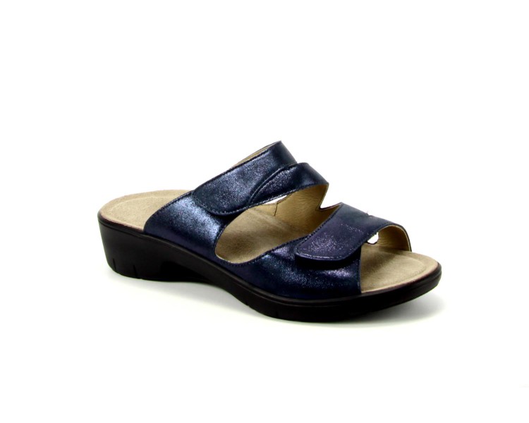 Solidus slipper Gina 80722 blauw