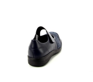 Solidus bandschoen Kate 80738 blauw
