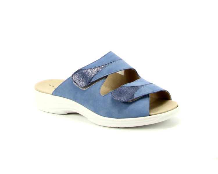 Solidus slipper Moni 80447 blauw Solidus slipper Moni 80447 blauw