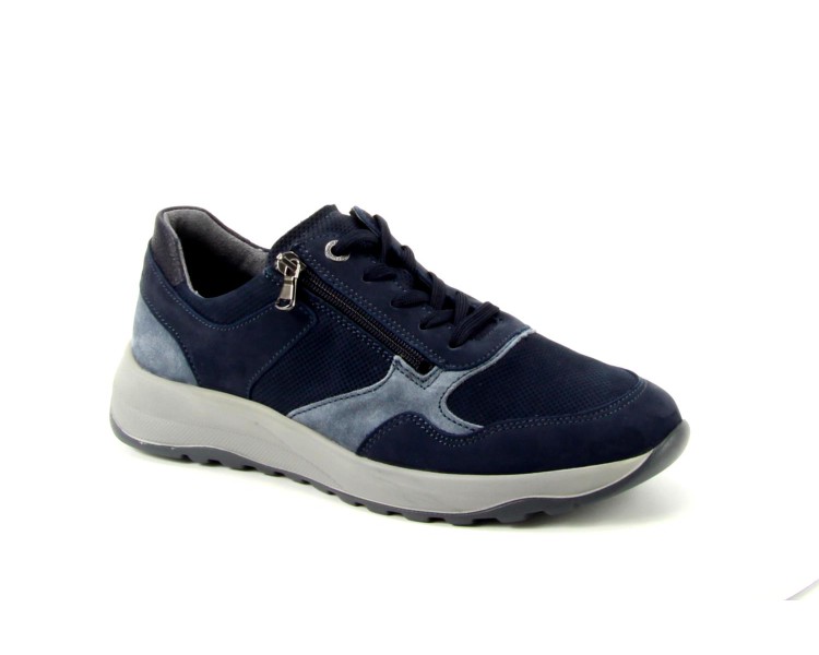 Waldlaufer veterschoen K-John 405 537 blauw