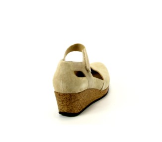 Durea bandschoen 5752 0986 beige