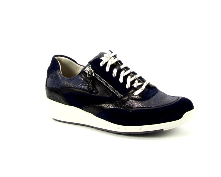 Durea sneaker 6306 1581 blauw Durea sneaker 6306 1581 blauw
