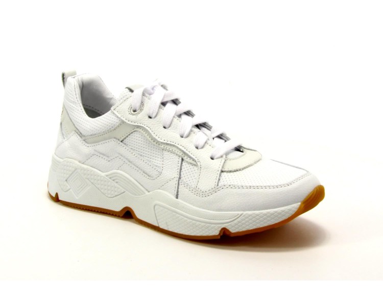 Twins sneaker Saskia Stoer 500 wit Twins sneaker Saskia Stoer 500 wit