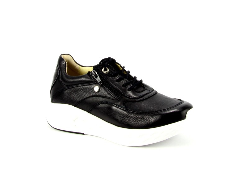 Wolky veterschoen Vitality 90002 zwart