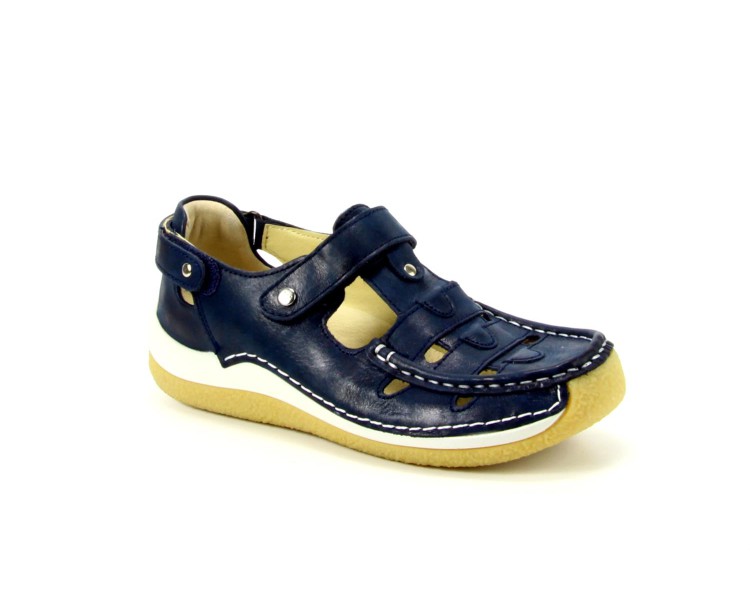 Wolky bandschoen Esperanza 36820 blauw Wolky bandschoen Esperanza 36820 blauw
