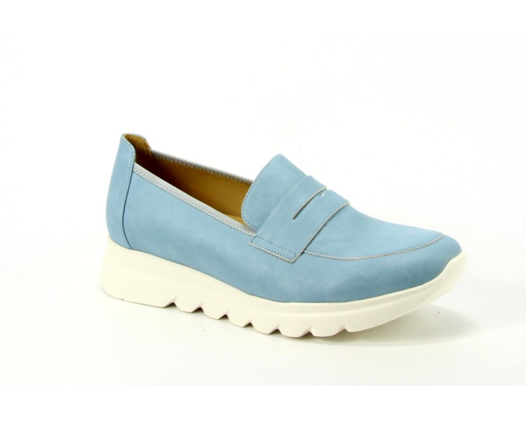 Wolky loafers Snoafer F2F 82806 blauw Wolky loafers Snoafer F2F 82806 blauw