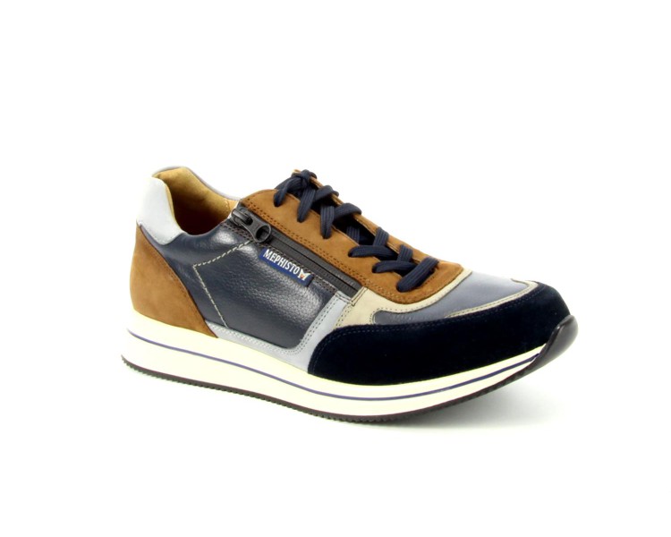 Mephisto veterschoen Gilford 3655 blauw Mephisto veterschoen Gilford 3655 blauw