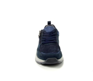 Waldlaufer veterschoen H-Tom 300 537 blauw