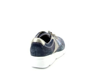 Waldlaufer veterschoen K-Funky 405 206 blauw
