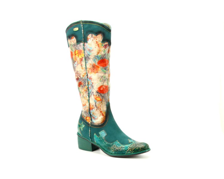Laura Vita kuit laars Gecaio 14 F7 blauw Laura Vita kuit laars Gecaio 14 F7 blauw