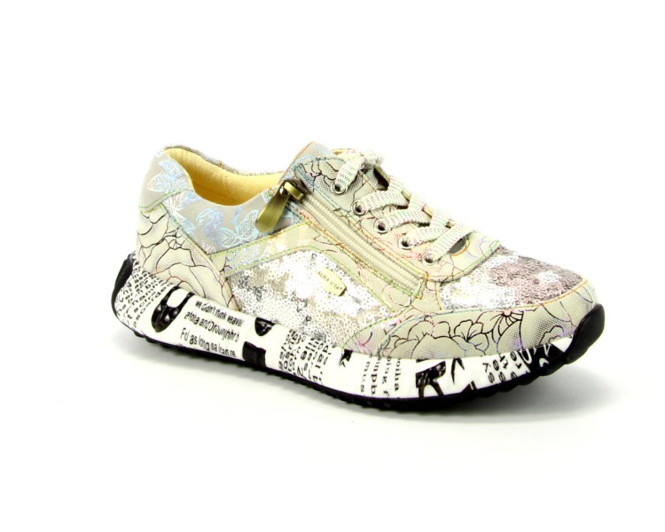 Laura Vita sneaker Burton 1123 grijs Laura Vita sneaker Burton 1123 grijs