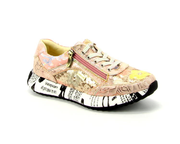 Laura Vita sneaker Burton 1123 roze Laura Vita sneaker Burton 1123 roze