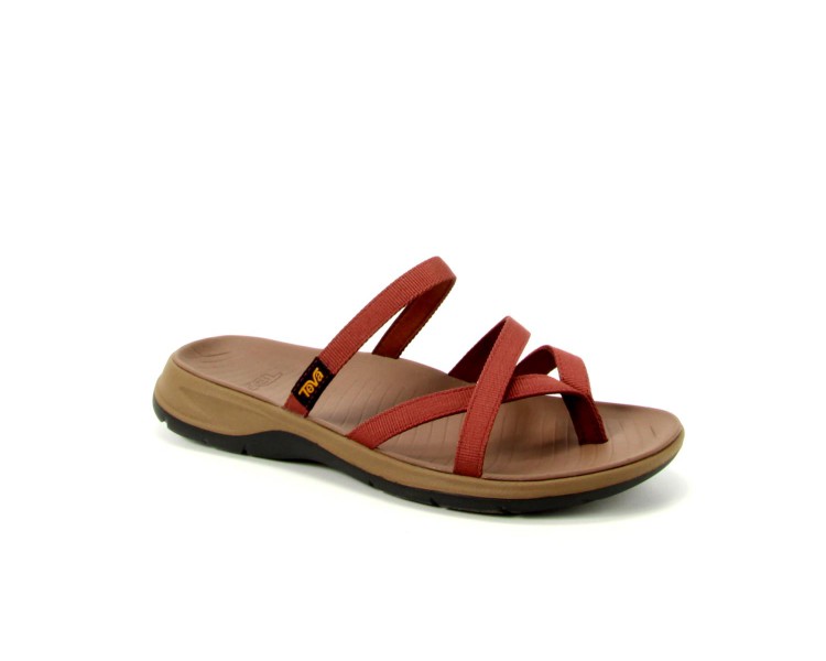 Teva teenslipper Tirra Traveler Flip MAH rood