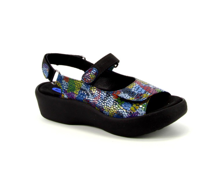 Wolky sandaal Jewel 88881 blauw Wolky sandaal Jewel 88881 blauw