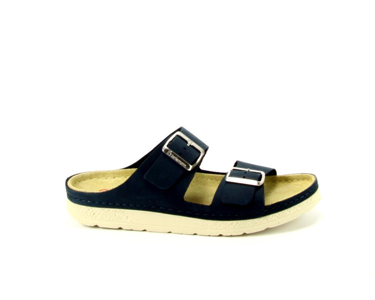 Berkemann slipper Verica 320 blauw Berkemann slipper Verica 320 blauw