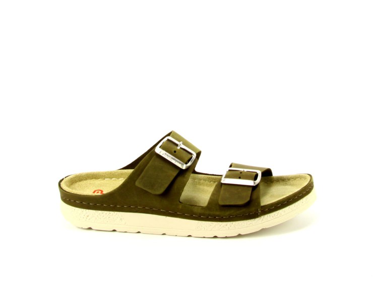 Berkemann slipper Verica 405 groen Berkemann slipper Verica 405 groen