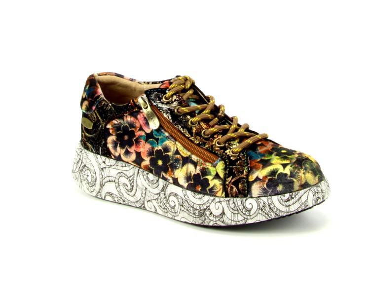 Laura Vita sneaker Nikito 04 bruin