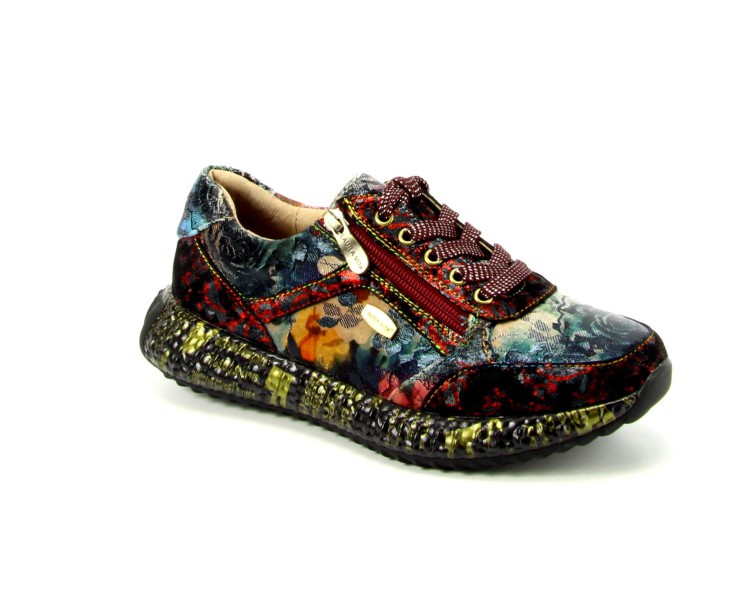Laura Vita sneaker Burton 1123 rood