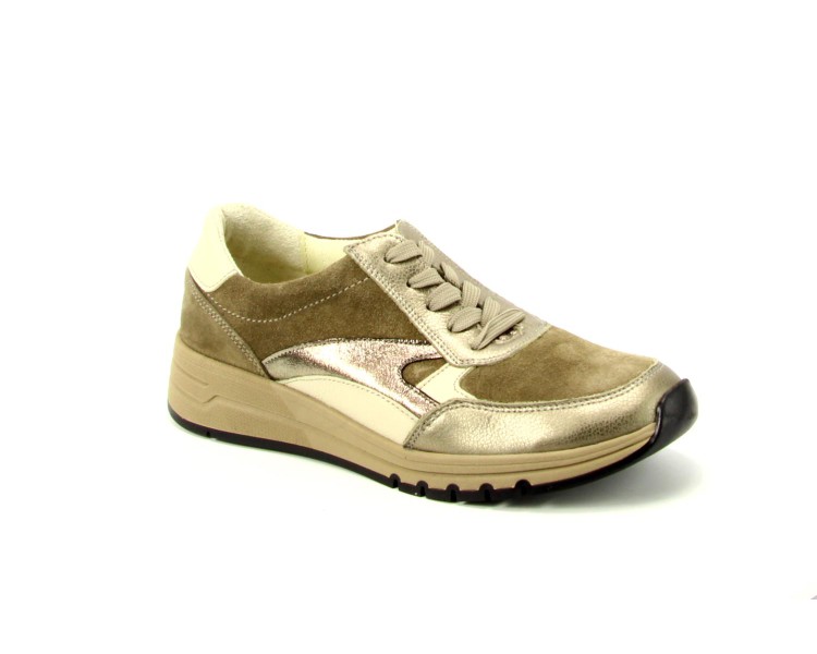 Waldlaufer veterschoen H-April 602 212 taupe