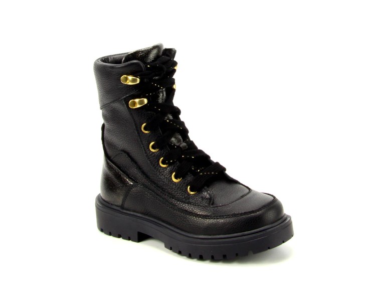 Twins veterboot Tix Ton 189 zwart Twins veterboot Tix Ton 189 zwart
