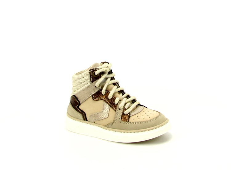 Twins veterboot Babet Bel 108 taupe Twins veterboot Babet Bel 108 taupe