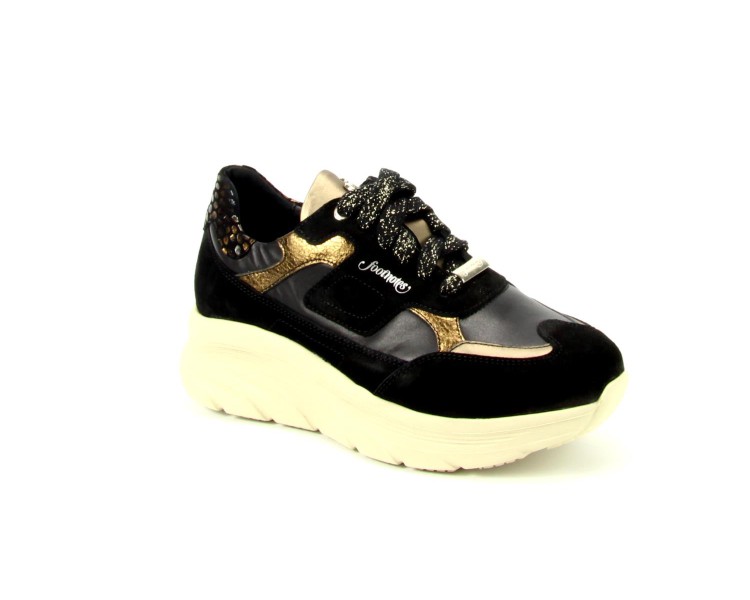 Footnotes sneaker Pem 1011 zwart