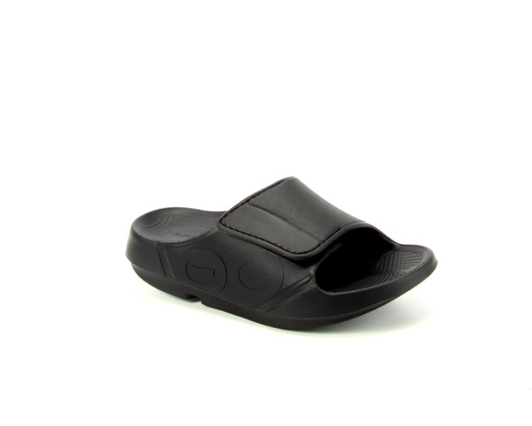 OOfos slipper OOahh sport flex 1550 BMATT zwart