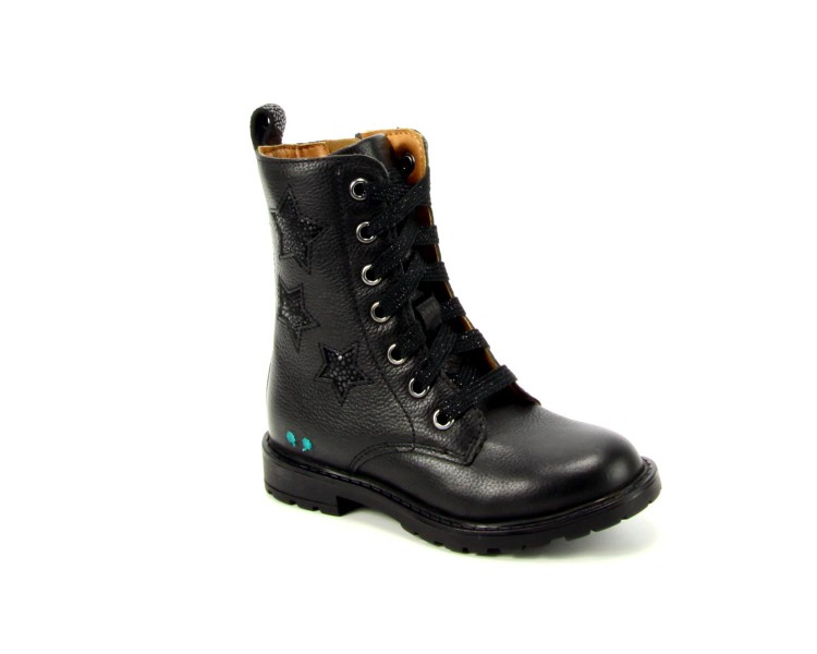 Bunnies jr veterboot Hailee Happy 589 zwart Bunnies jr veterboot Hailee Happy 589 zwart