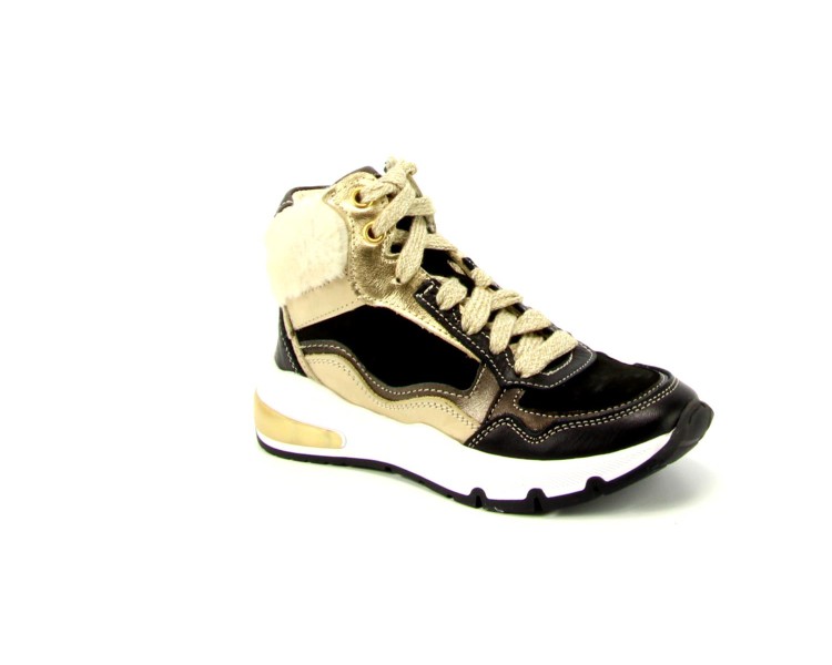 Twins veterboot Samira Splin 189 zwart Twins veterboot Samira Splin 189 zwart
