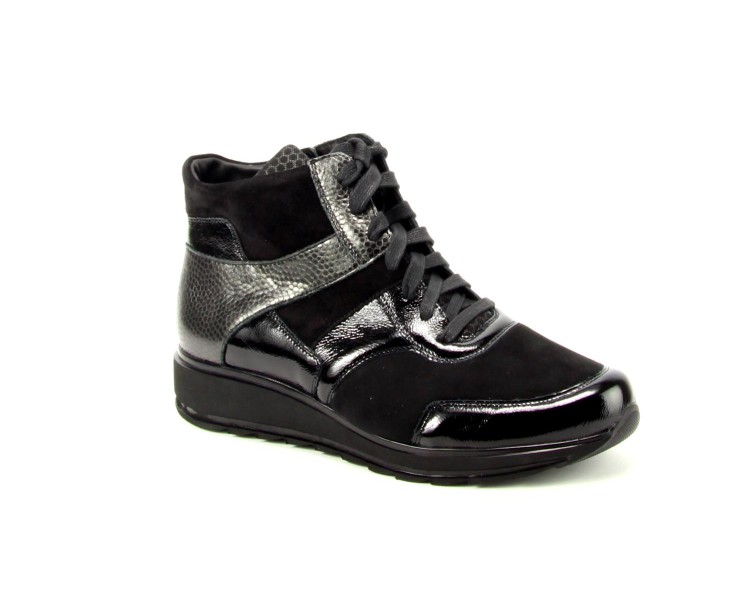 Durea veterboot 9745 1934 zwart Durea veterboot 9745 1934 zwart