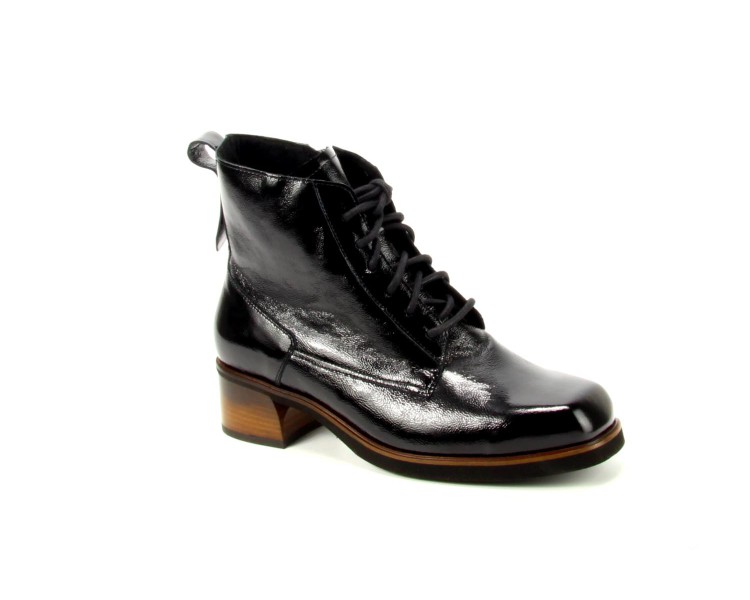 Durea veterboot 9813 4083 zwart Durea veterboot 9813 4083 zwart