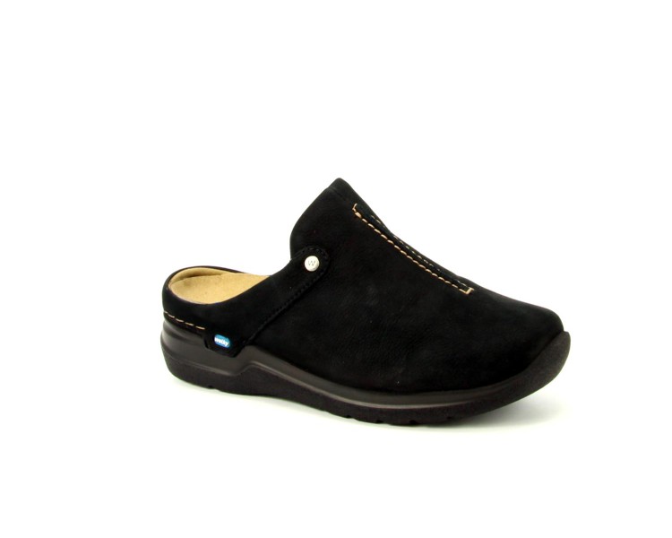 Wolky slipper Holland DB 98000 zwart Wolky slipper Holland DB 98000 zwart