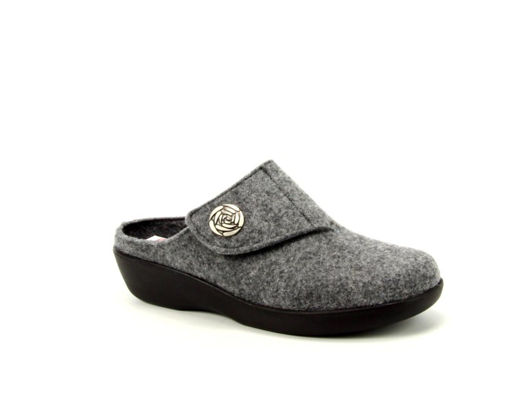 Berkemann slipper Teresa 652 grijs