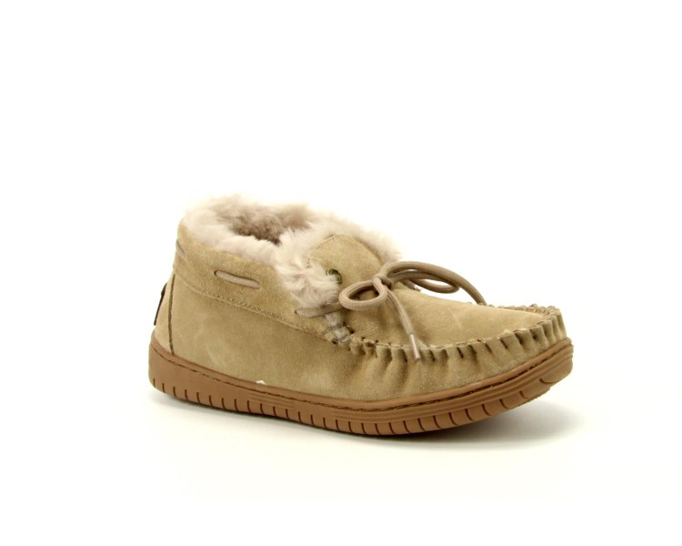 Warmbat pantoffel Bunya Pantoffel taupe