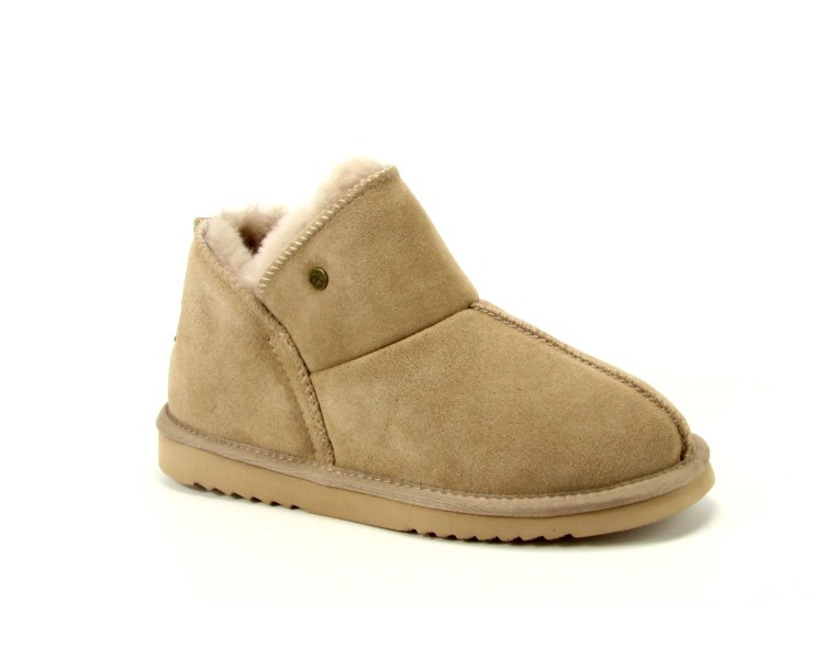 Warmbat pantoffel Willow Pantoffel taupe