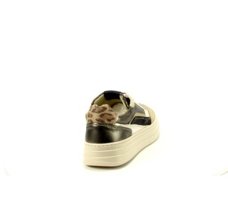 AQA sneaker A8786 B81B12 taupe