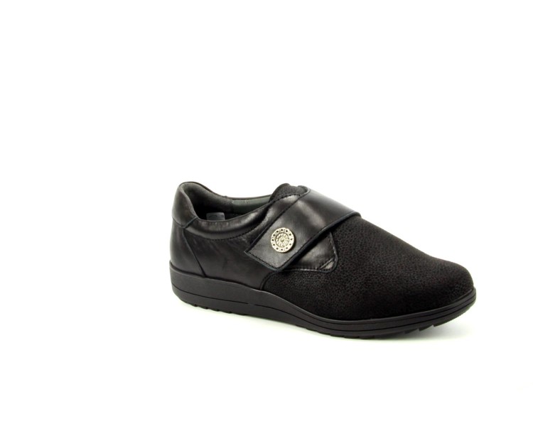 Qfit pantoffel 4084.10 zwart