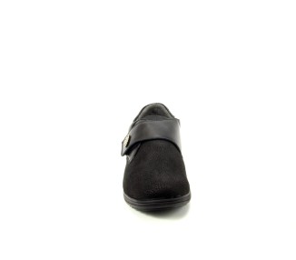 Qfit pantoffel zwart