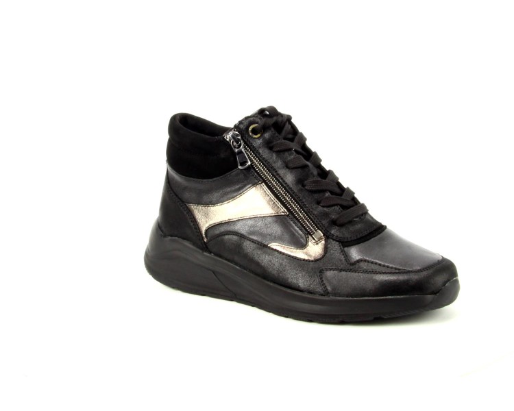 Solidus veterboot Kitty 01247 zwart Solidus veterboot Kitty 01247 zwart