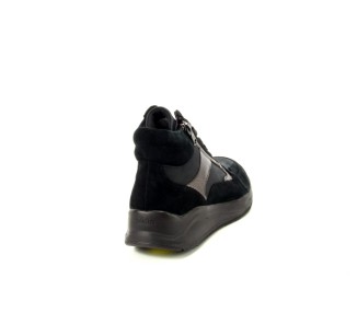 Solidus veterboot Kitty zwart