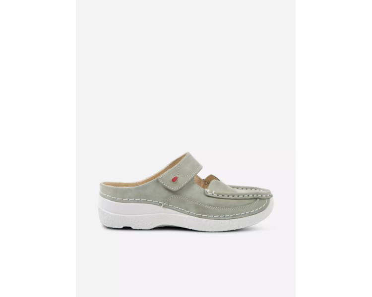 Wolky slipper Roll slipper 36701 groen