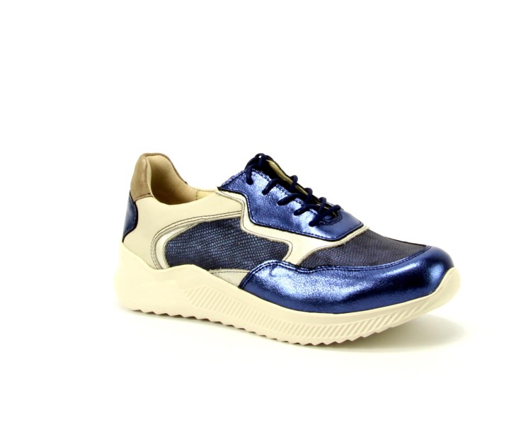 Wolky veterschoen E-Way S2F 90870 blauw