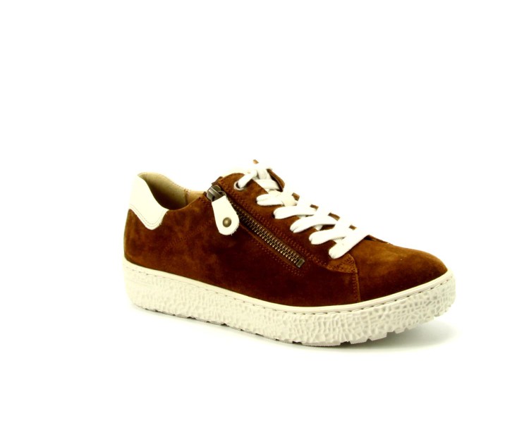 Hartjes veterschoen Phil 53.52 cognac bruin