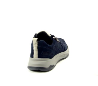 Waldlaufer veterschoen H-Tom 857 blauw