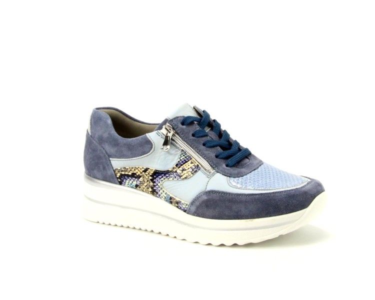 Waldlaufer veterschoen K luana 524 blauw