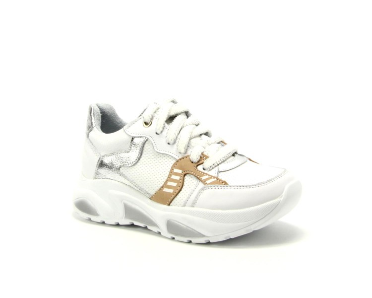 Twins sneaker Seven Swing 591 zilver