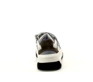 Trackstyle sneaker Bruce Braaf 500 wit